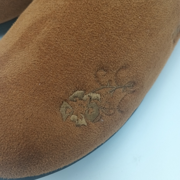 Indoor/Outdoor Slippers Camel Color Womens 9W Dr. Comfort - Picture 2 of 9